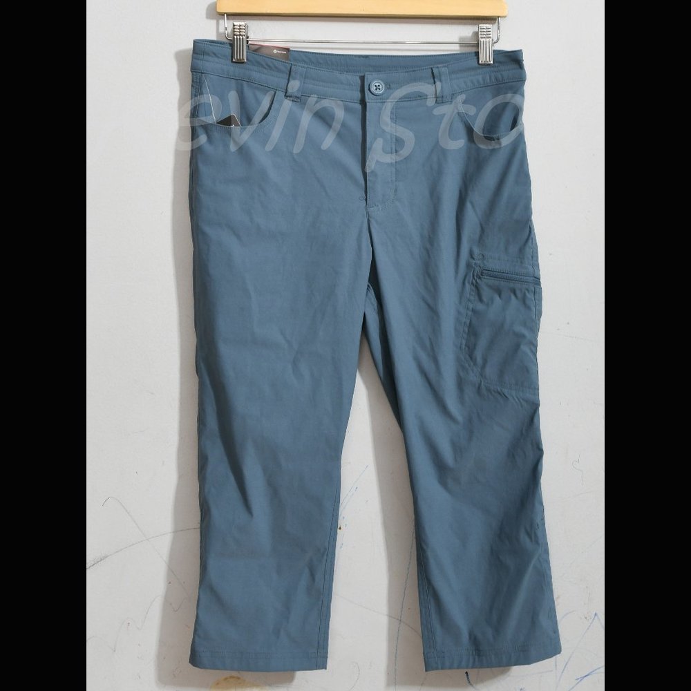 Gray‎ NWT Eddie Bauer Ladies' Tech Capri